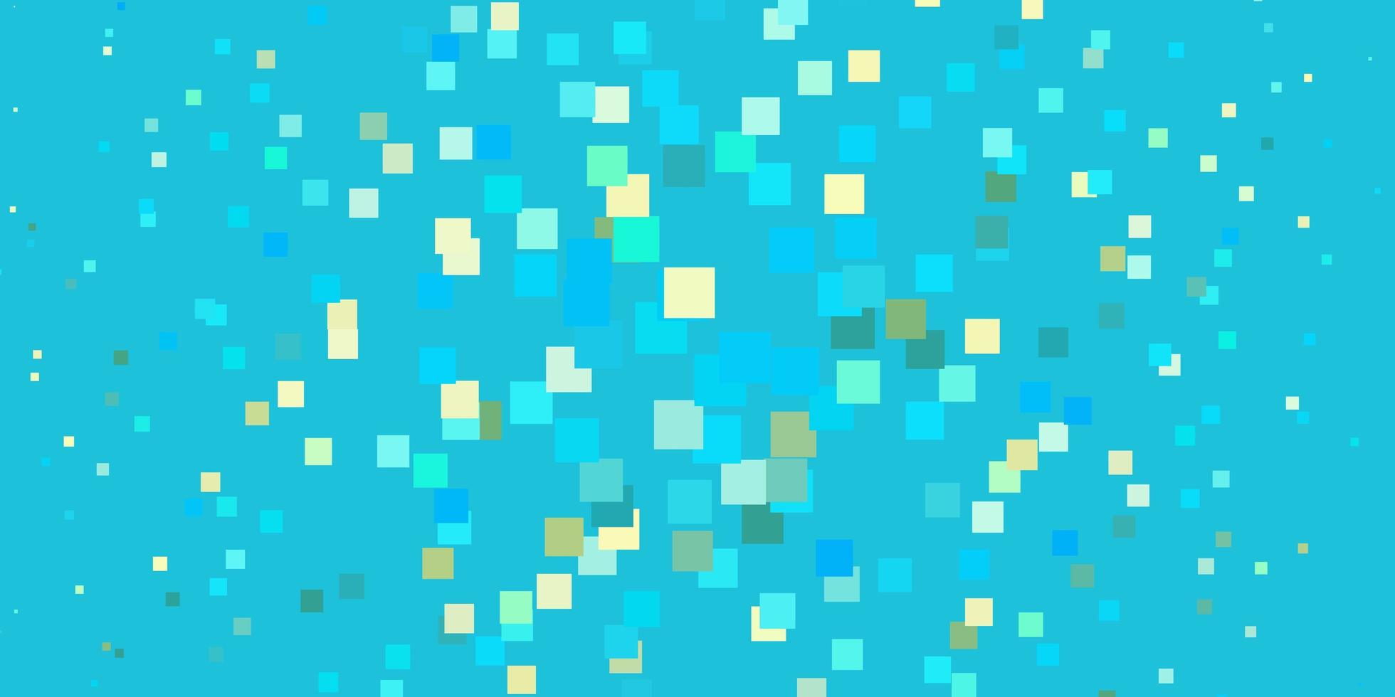 Light Blue, Green vector texture in rectangular style.