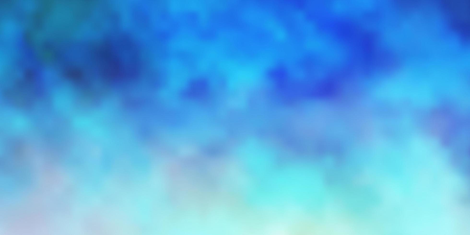 Light BLUE vector texture with cloudy sky.