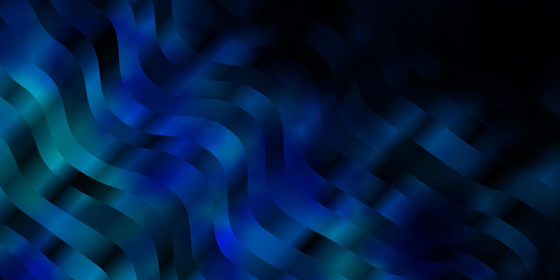 Light BLUE vector template with curved lines.