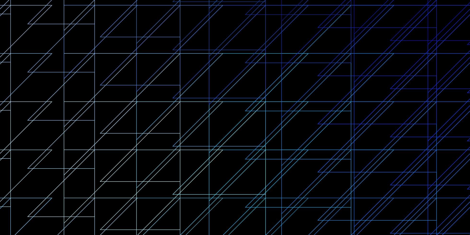 Fondo de vector azul oscuro, verde con líneas.