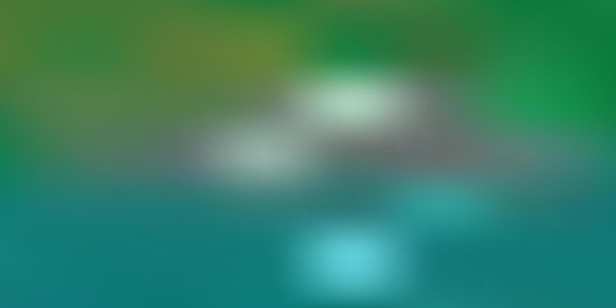 Light blue, green vector blurred background.