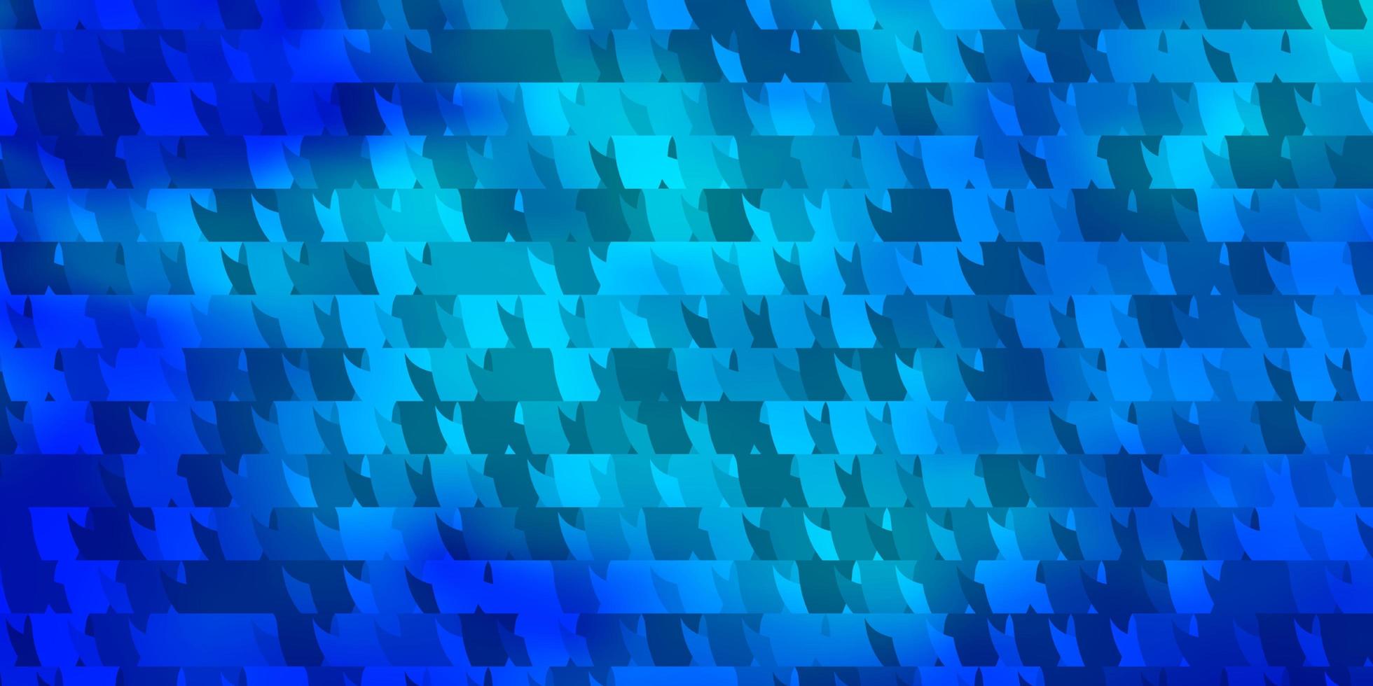 patrón de vector azul claro con estilo poligonal.
