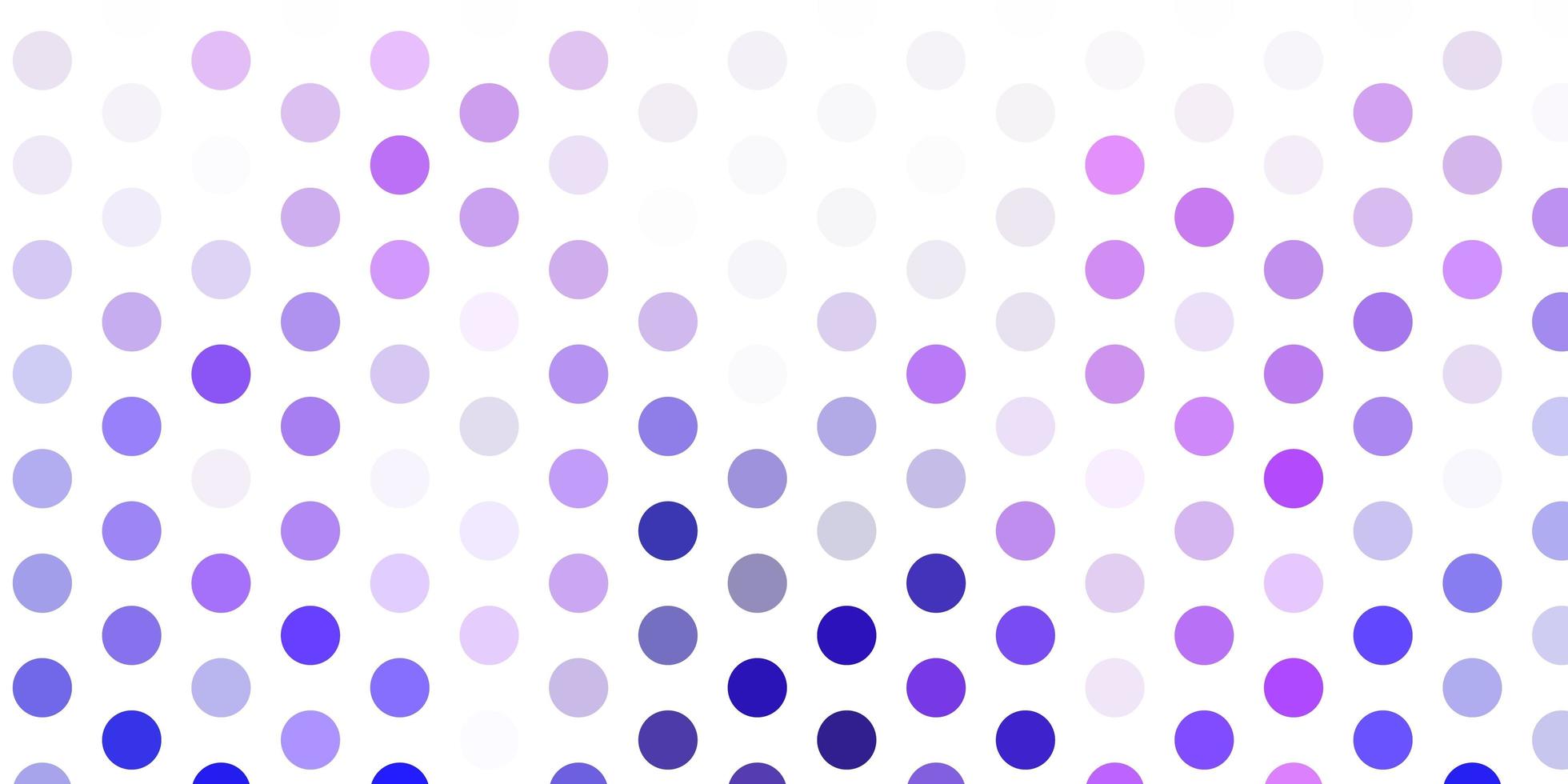 Light purple vector background with bubbles.