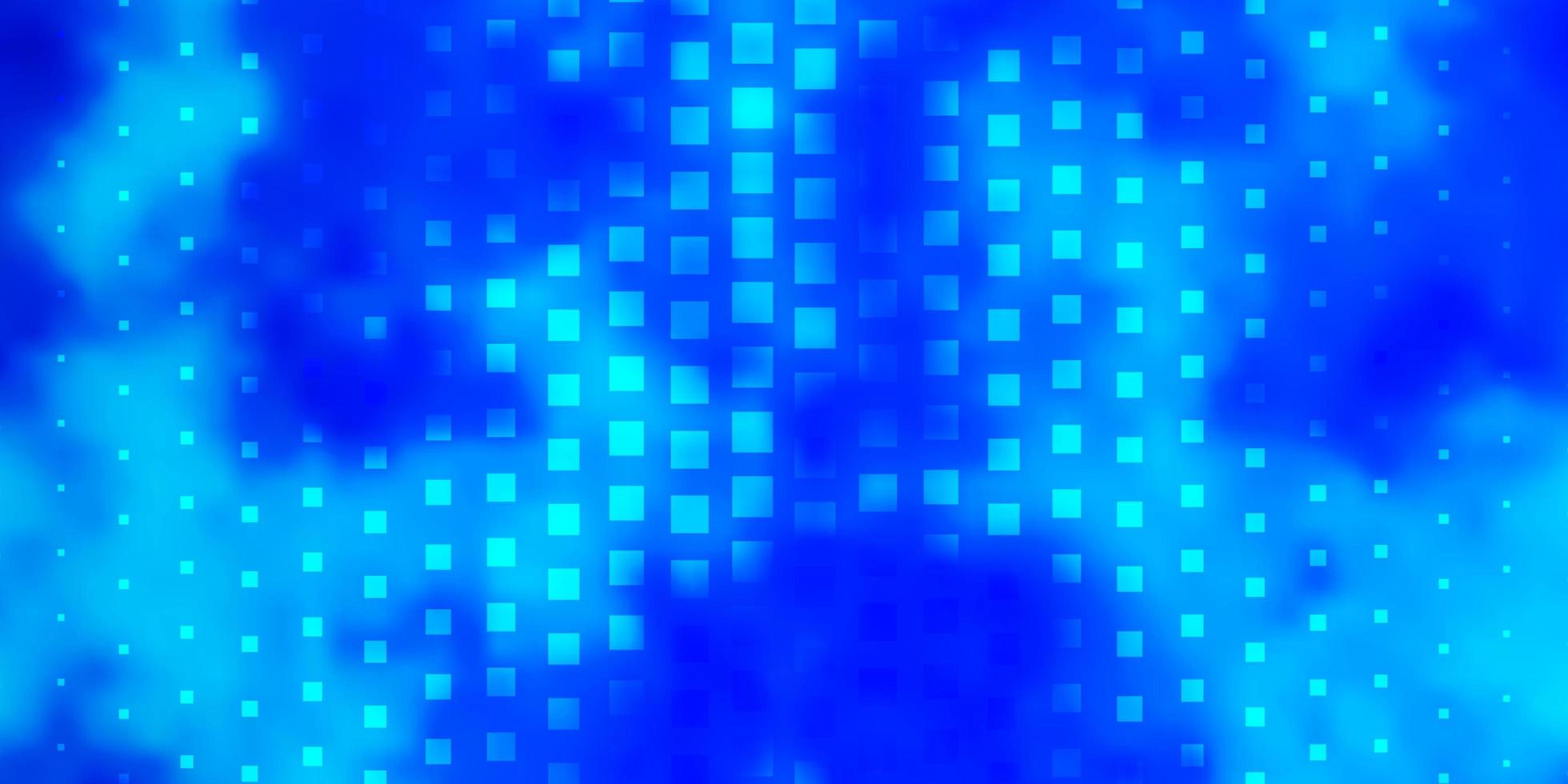 Light BLUE vector background with rectangles.