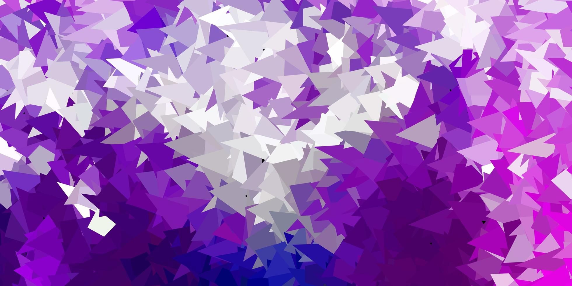 Dark purple vector gradient polygon wallpaper.