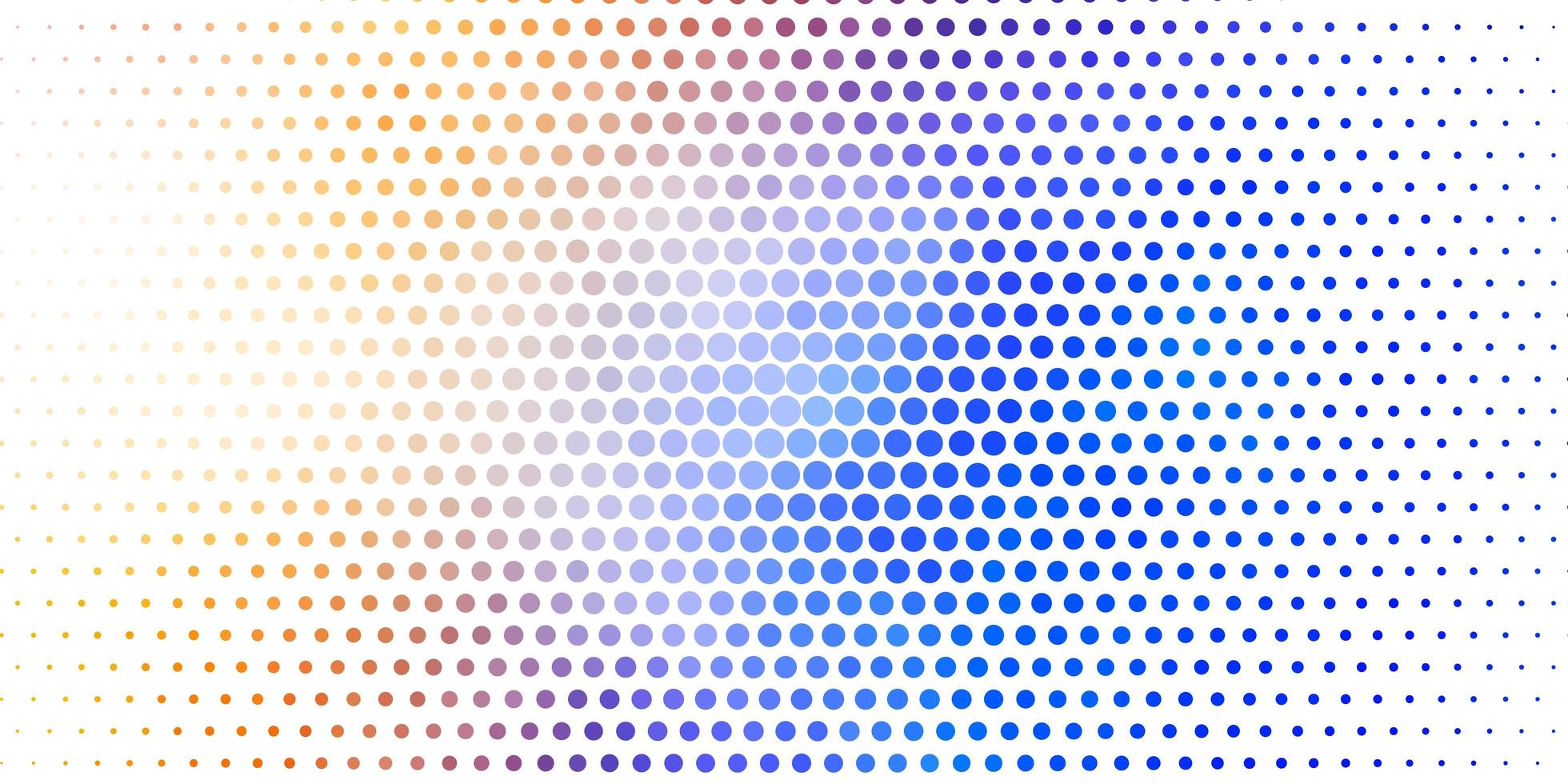 Light Blue, Yellow vector backdrop with circles.