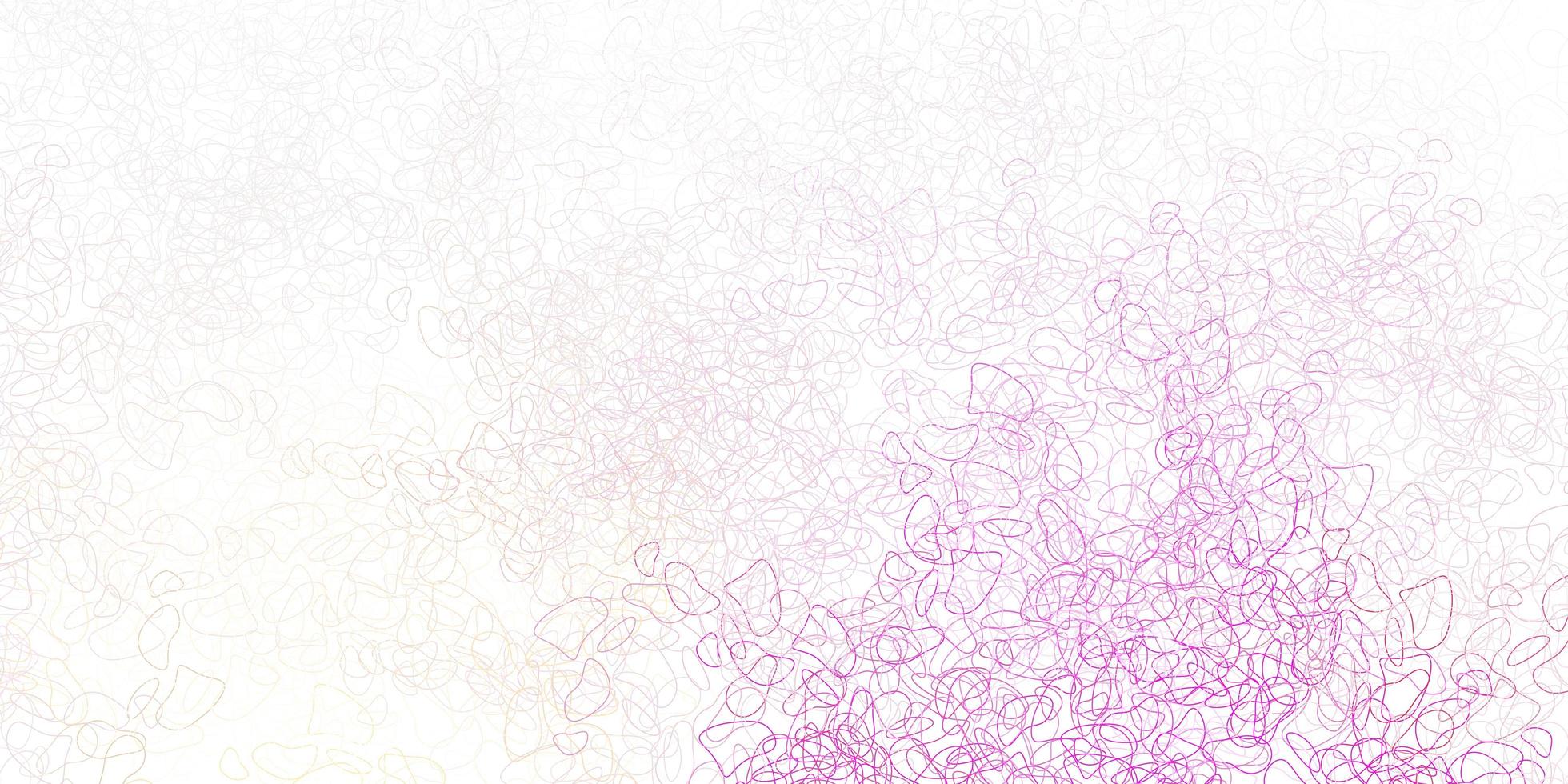 Light pink vector background with random forms.
