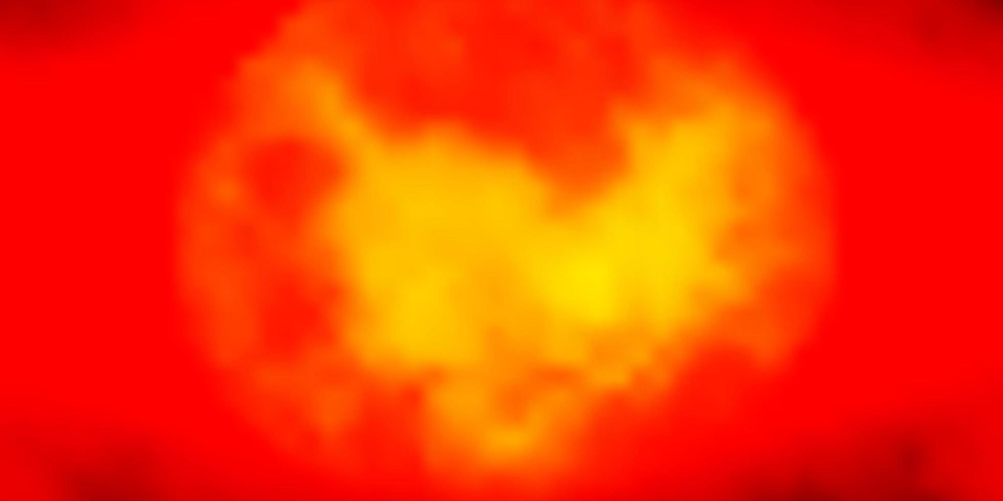 textura de vector rojo oscuro con cielo nublado.
