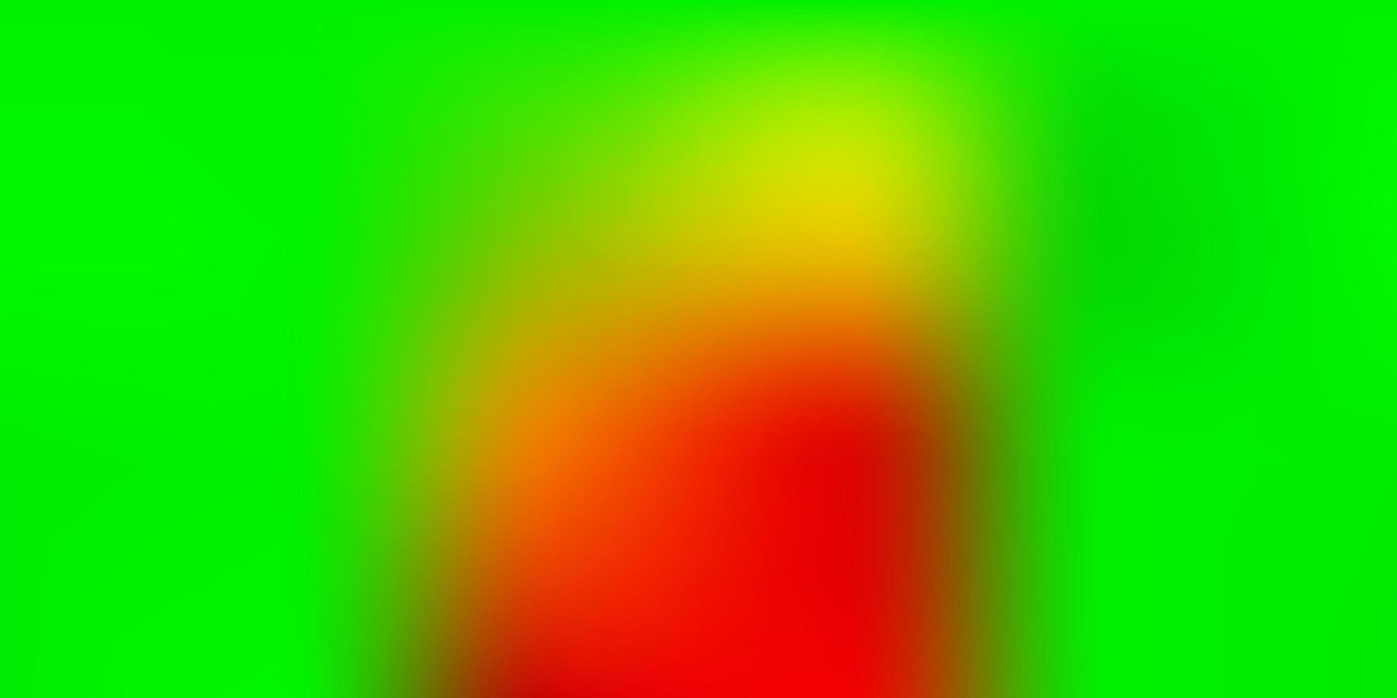 Light Green, Red vector blurred backdrop.