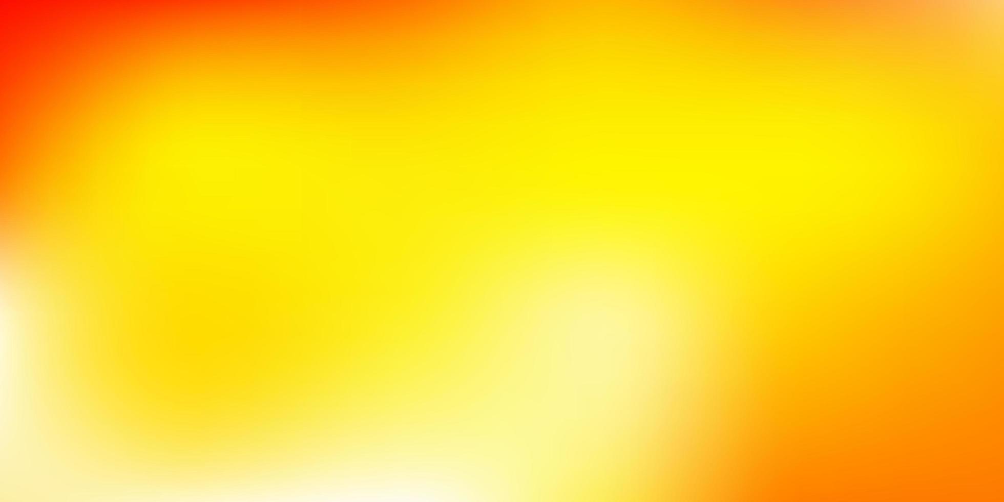 Light Orange vector abstract blur layout.