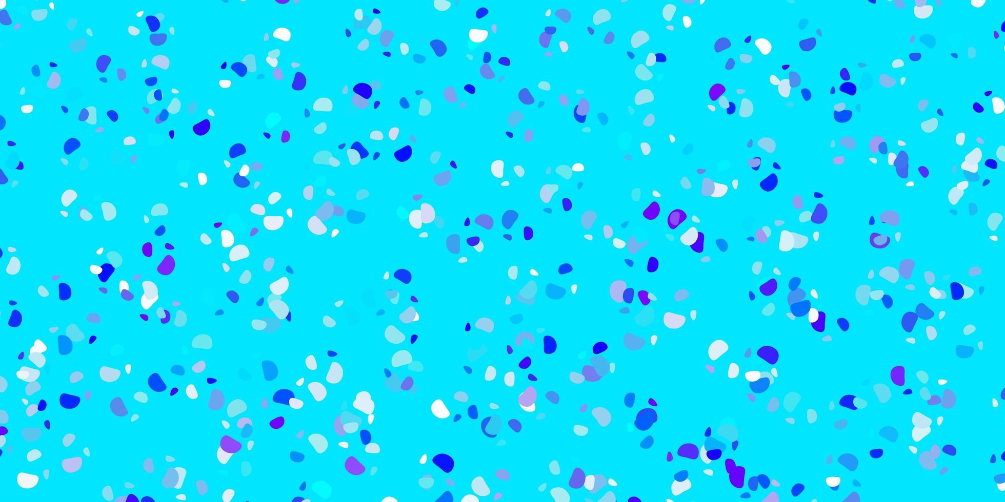 Light pink, blue vector template with abstract forms.