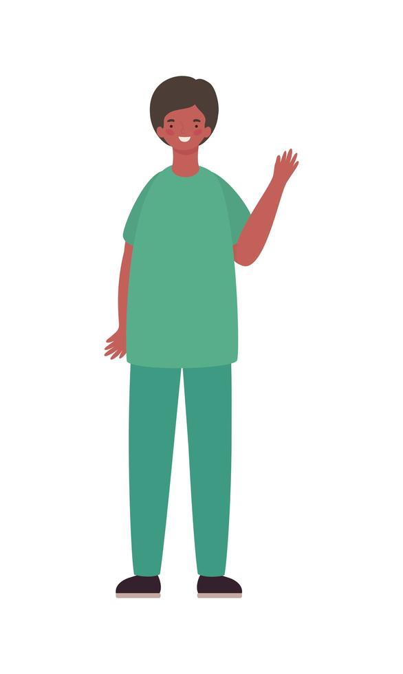 Man doctor with uniform vector design
