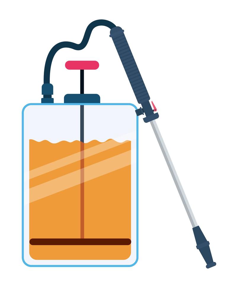 diseño de vector de botella de spray pulverizador