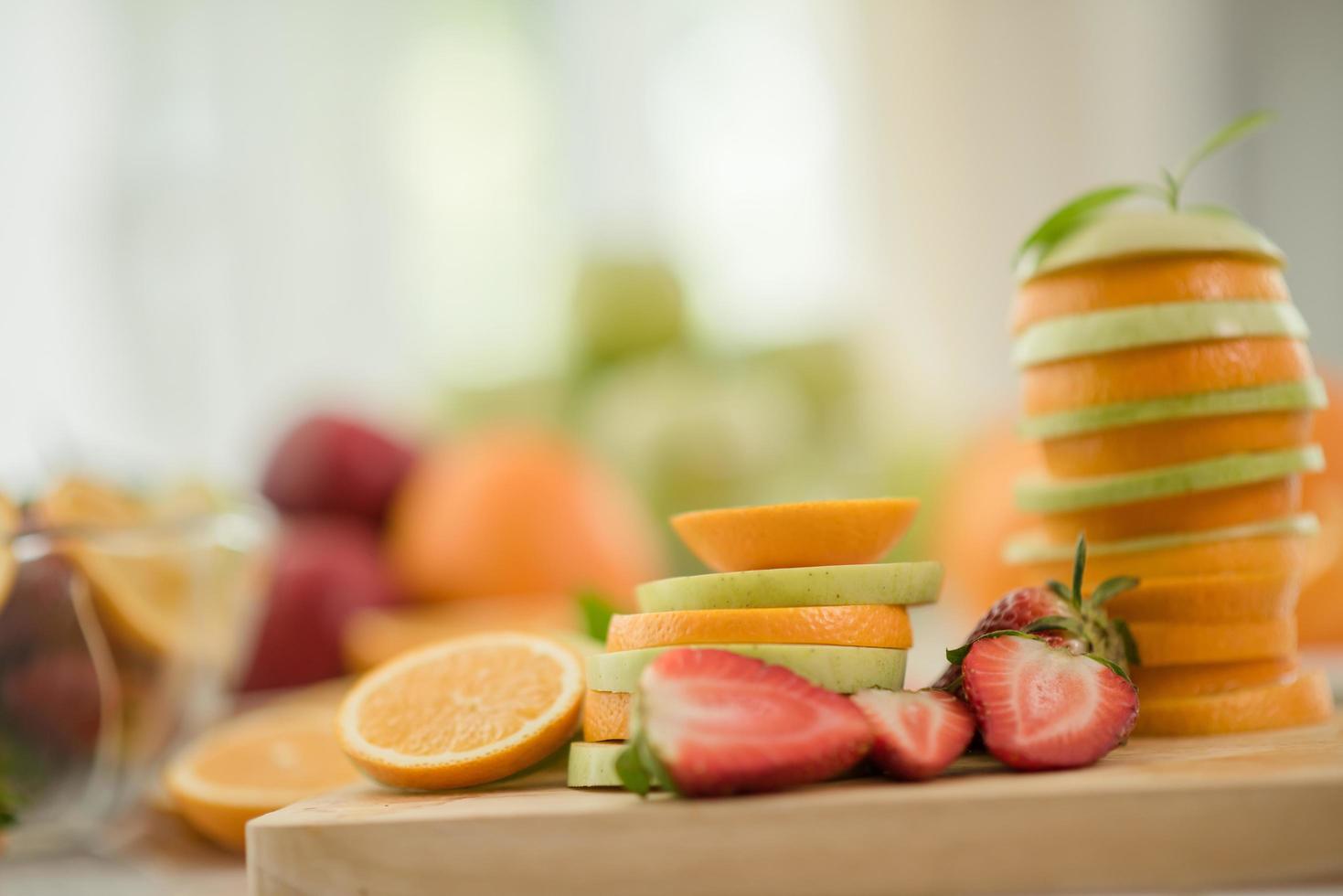 A variety of fresh fruit photo