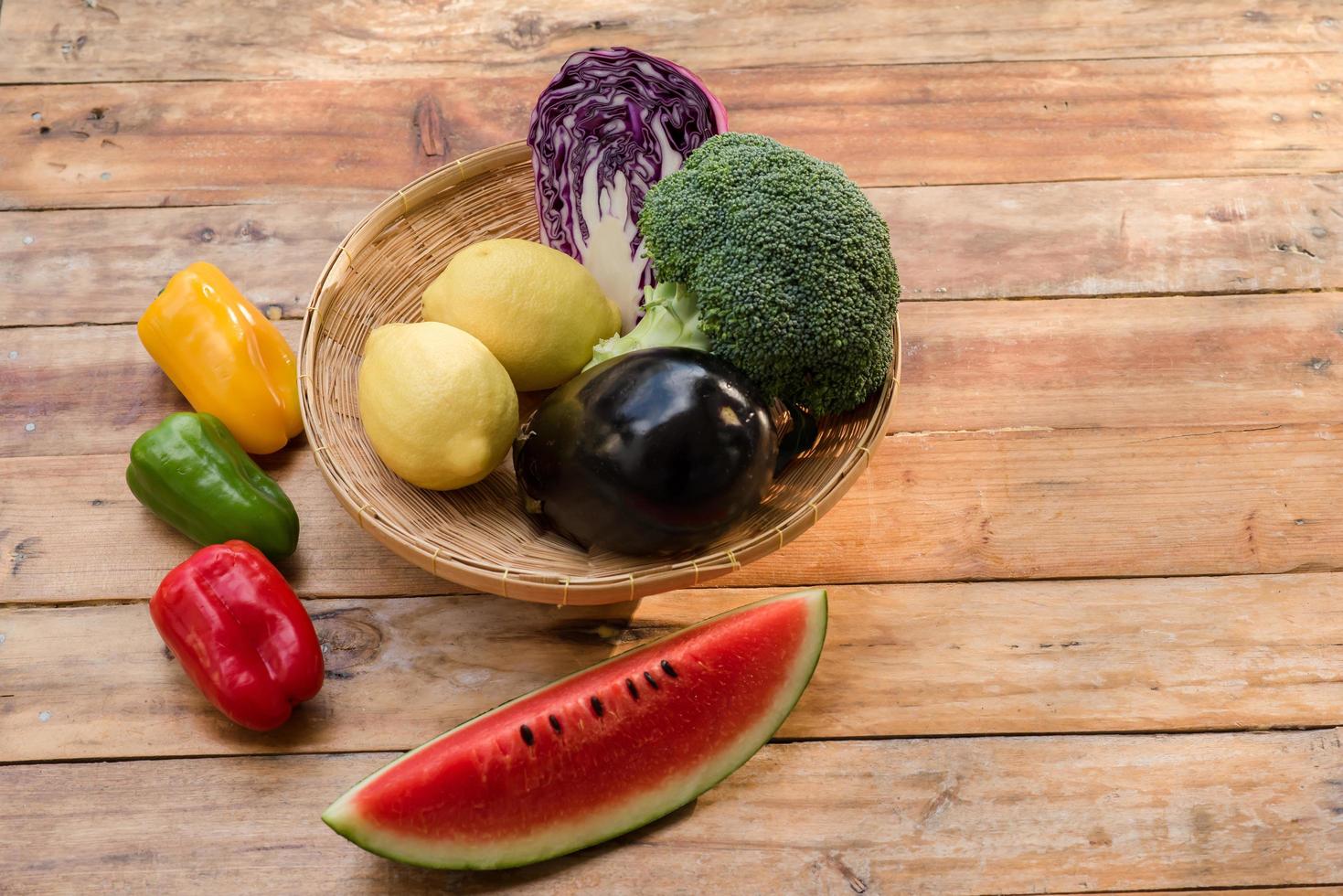 A variety of fresh fruit photo