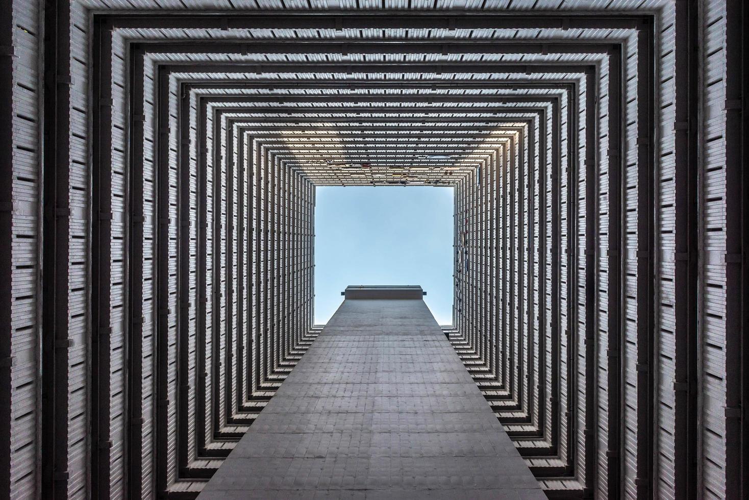 Hong Kong skyscraper abstract photo