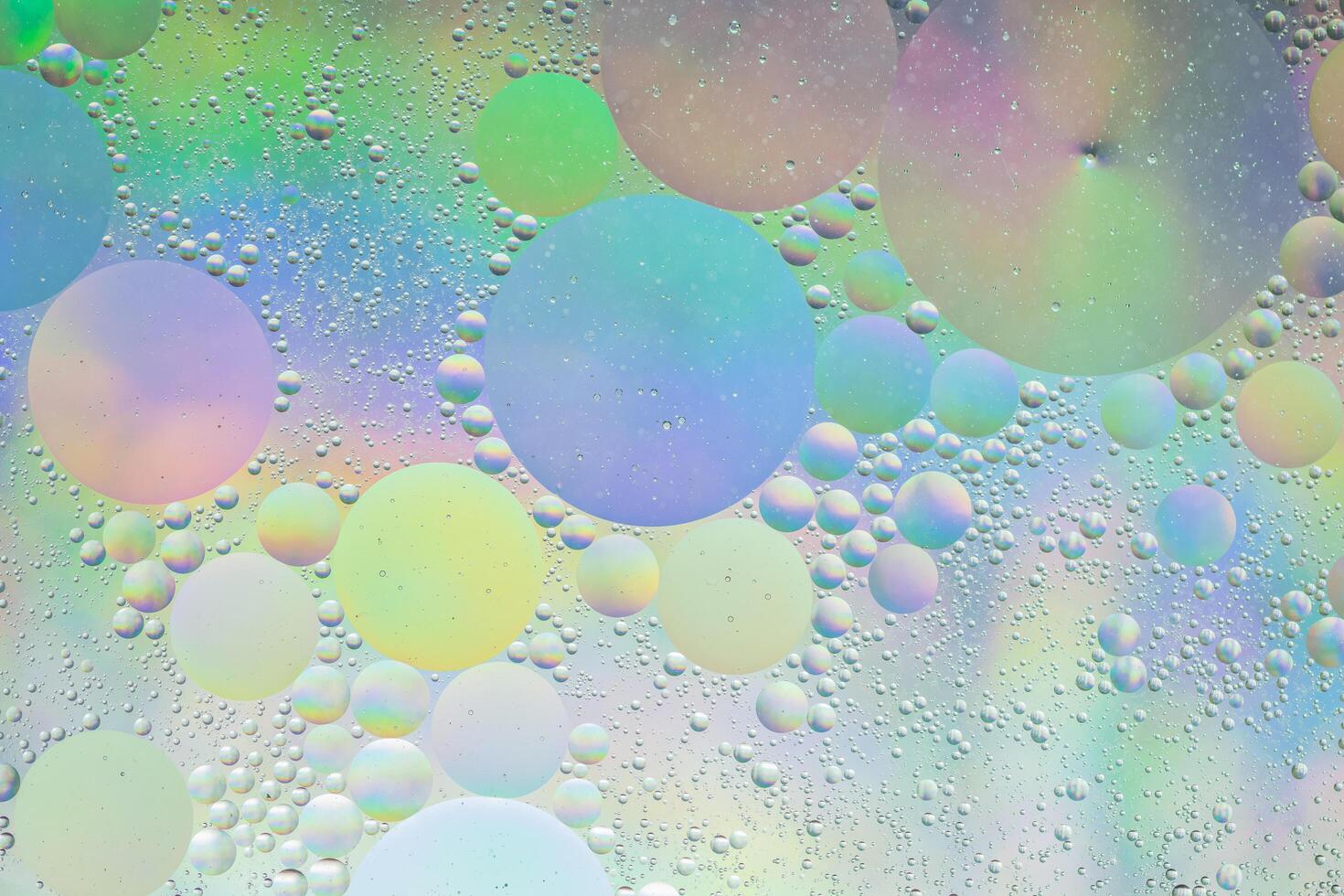 Water and oil, abstract background photo