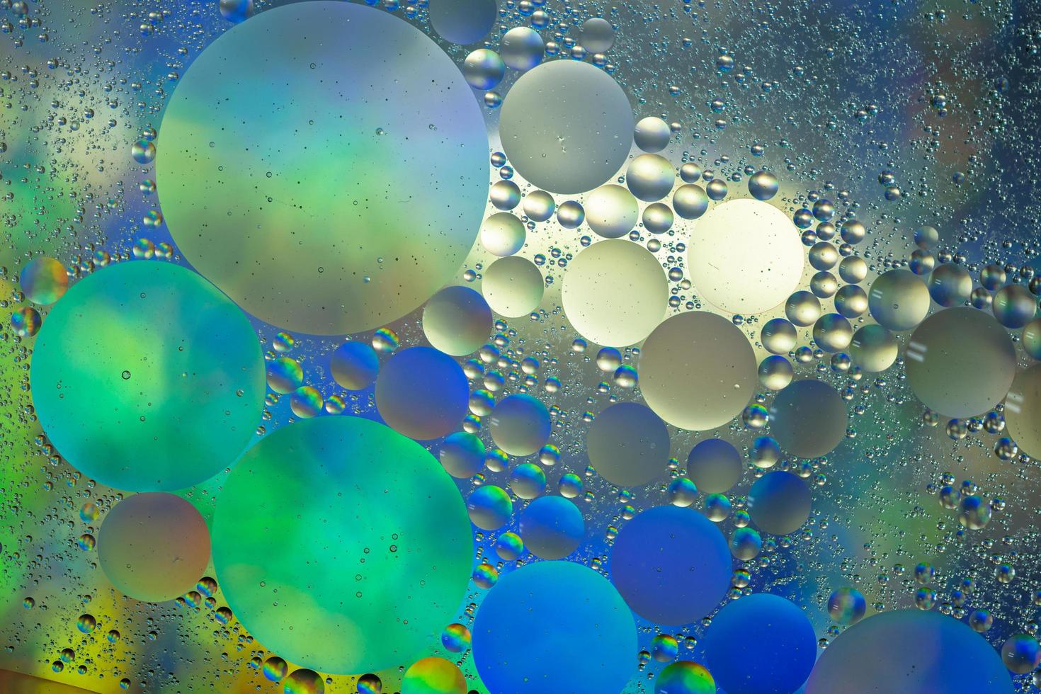 Water and oil, abstract background photo