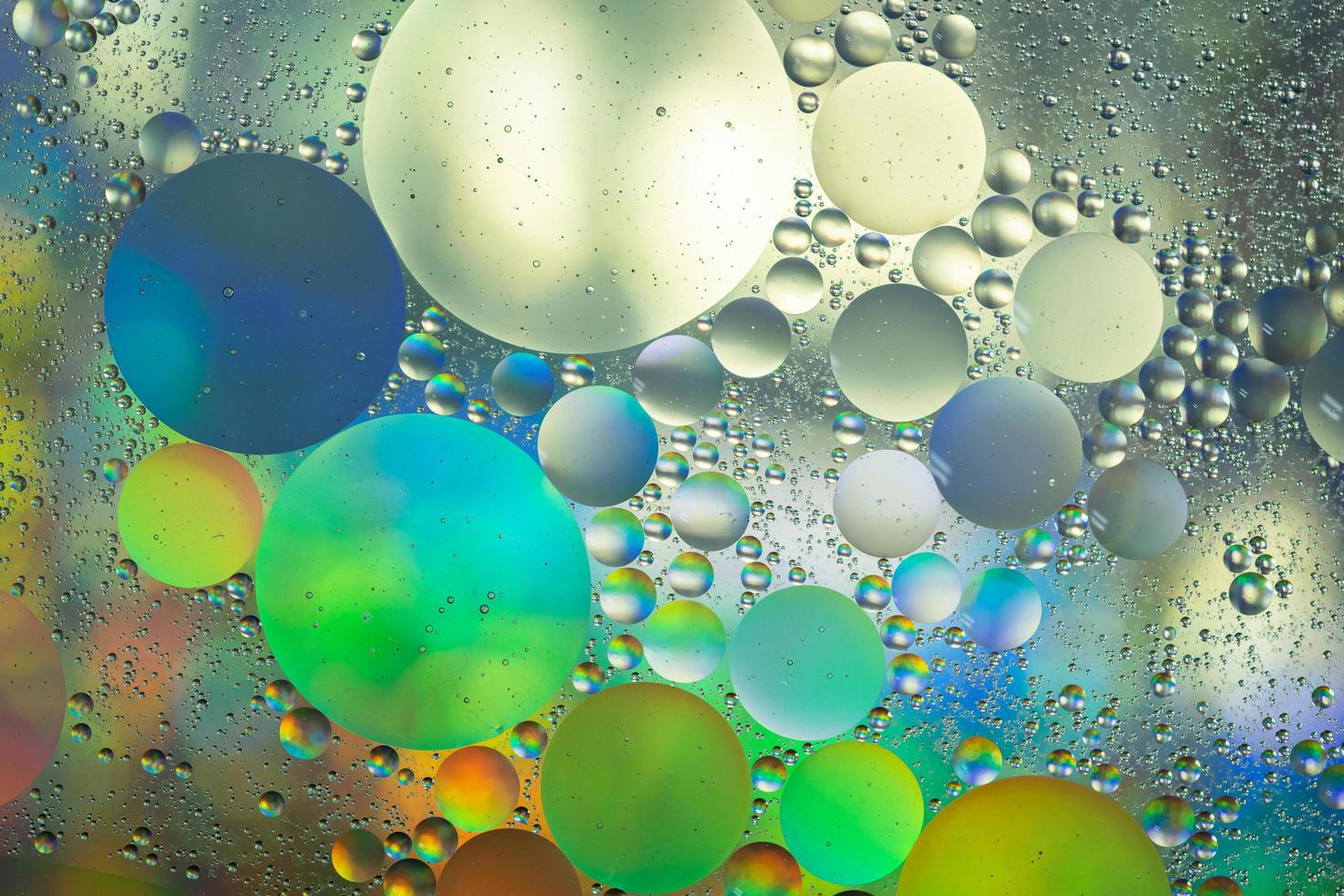 Water and oil, abstract background photo