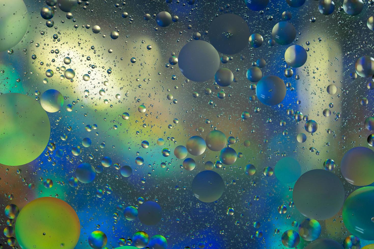 Water and oil, abstract background photo