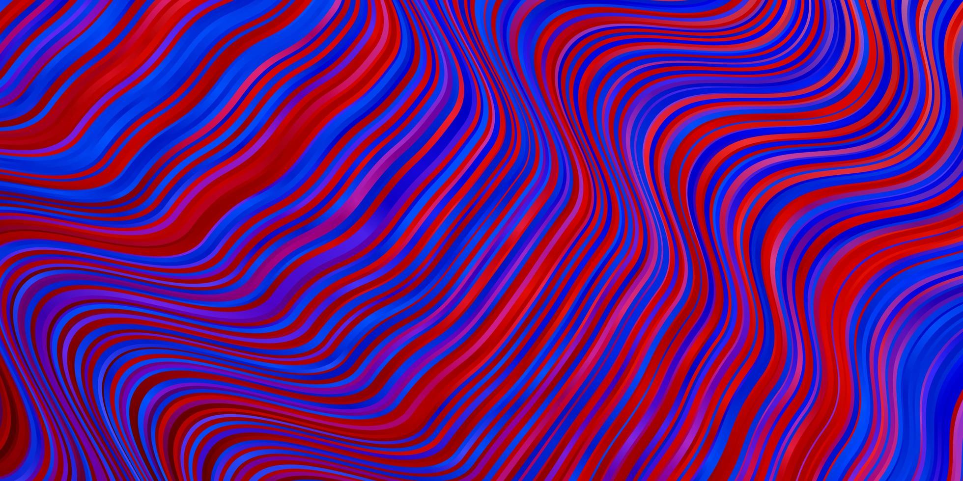 Light Blue, Red vector texture with wry lines.