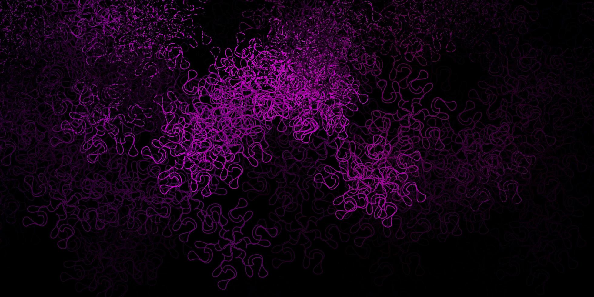 Dark purple vector template with lines.