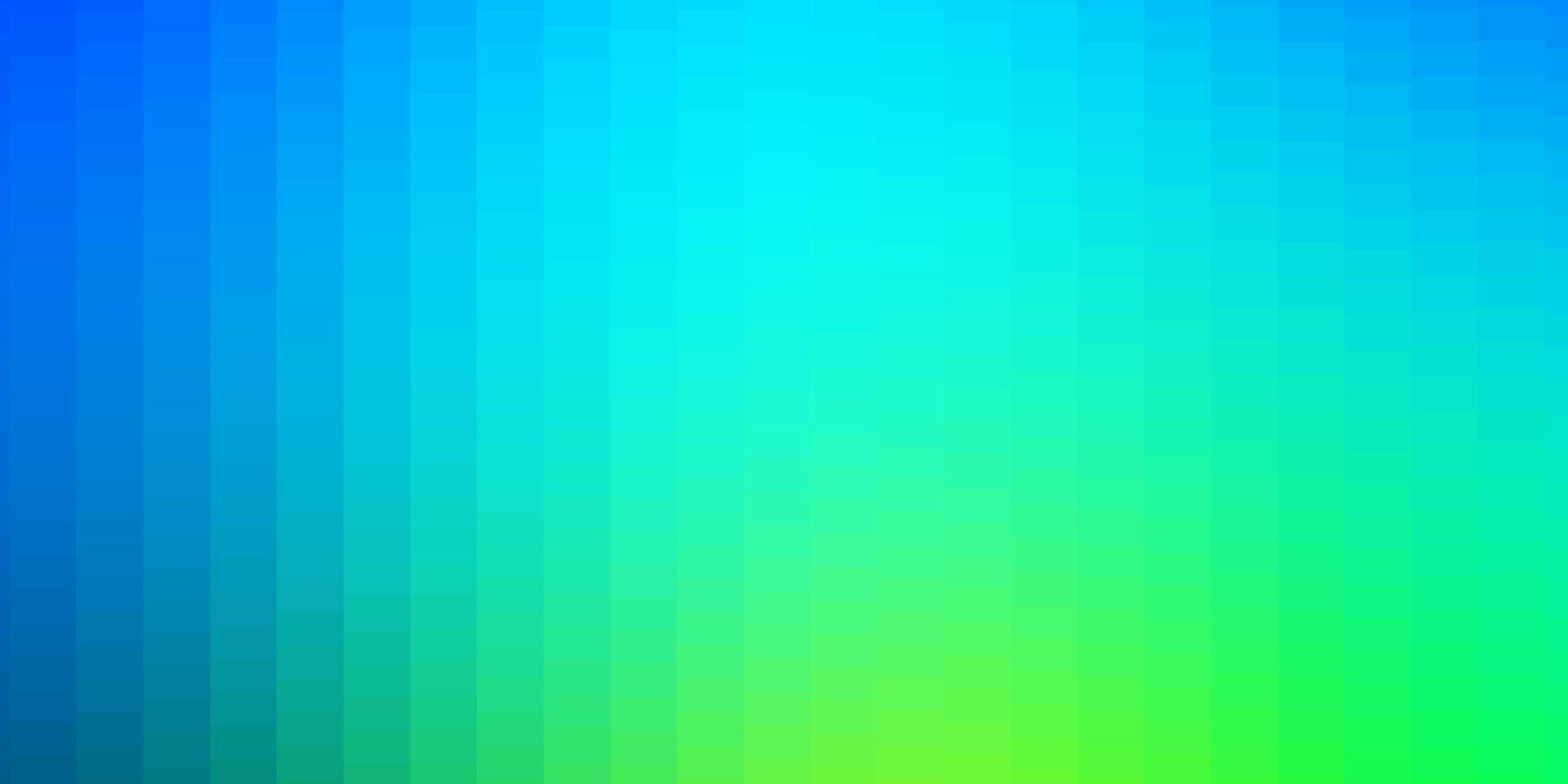 Light Blue, Green vector pattern in square style.