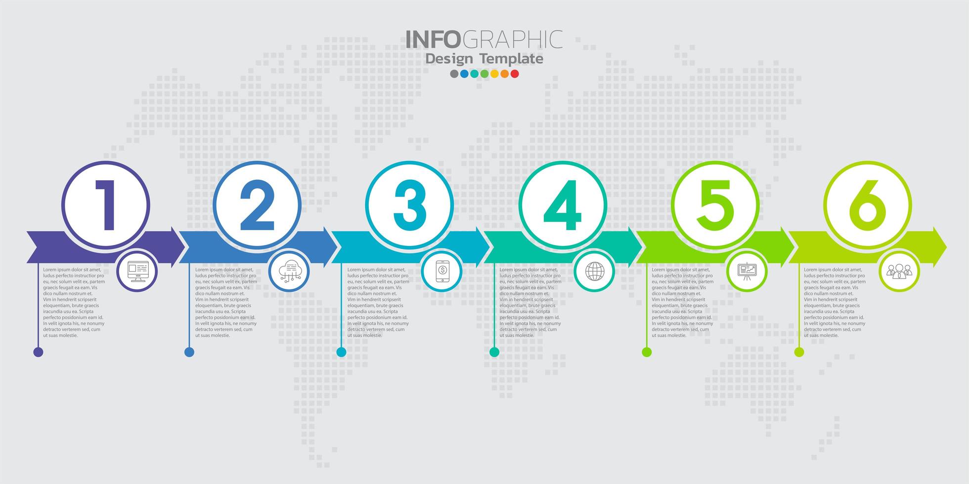 Infographic elements for content, diagram, flowchart, steps, parts, timeline, workflow, chart. vector