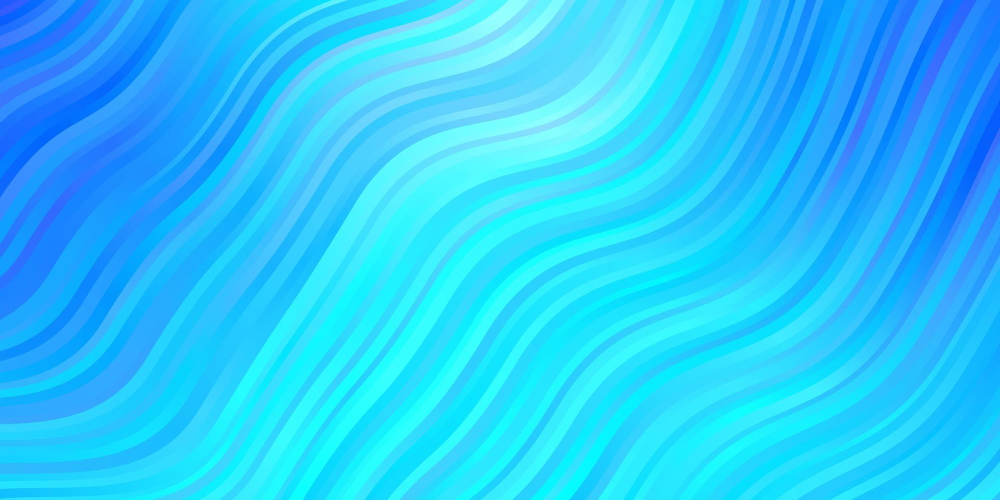 Light BLUE vector background with lines.