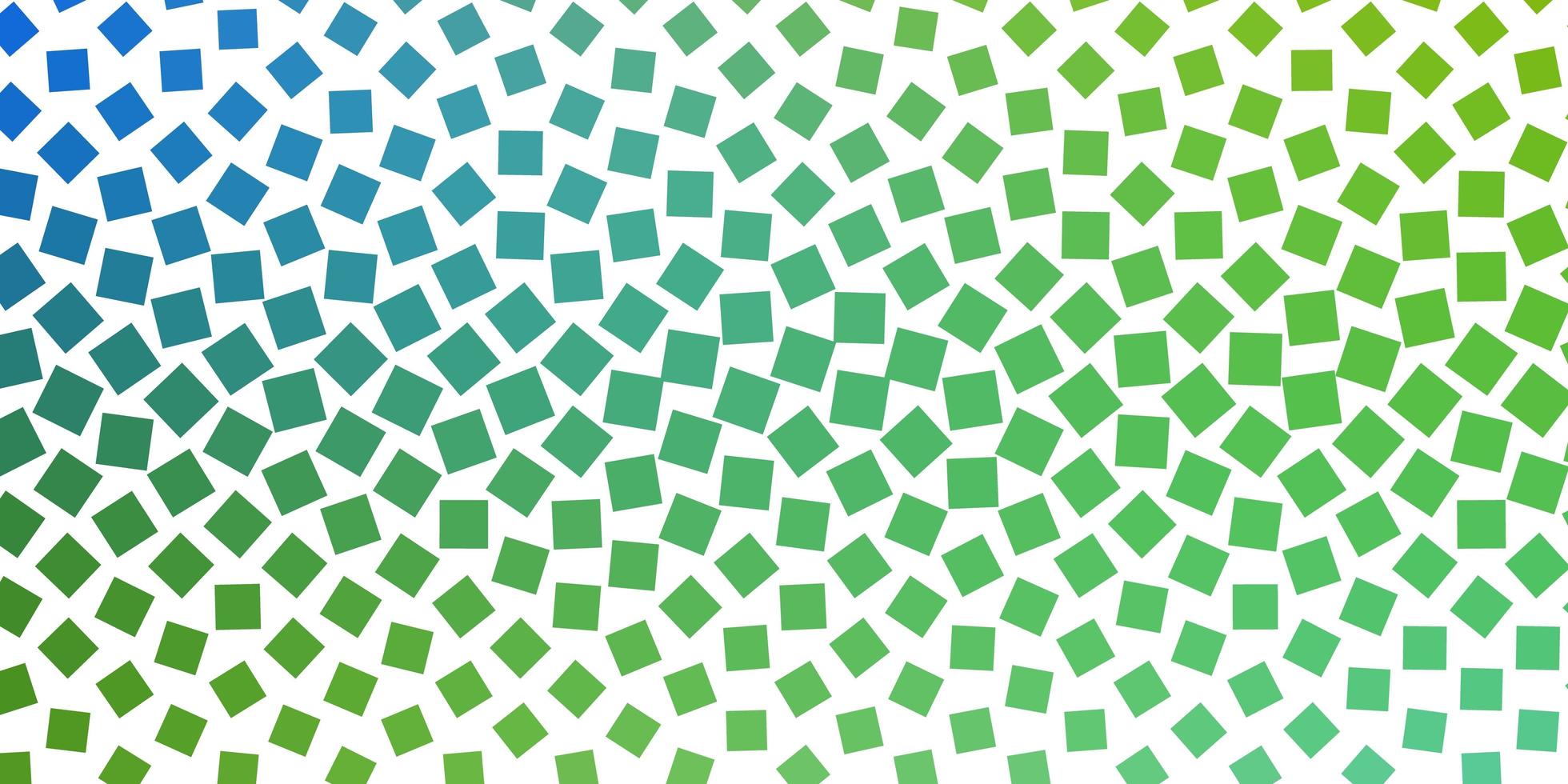 Light Blue, Green vector pattern in square style.