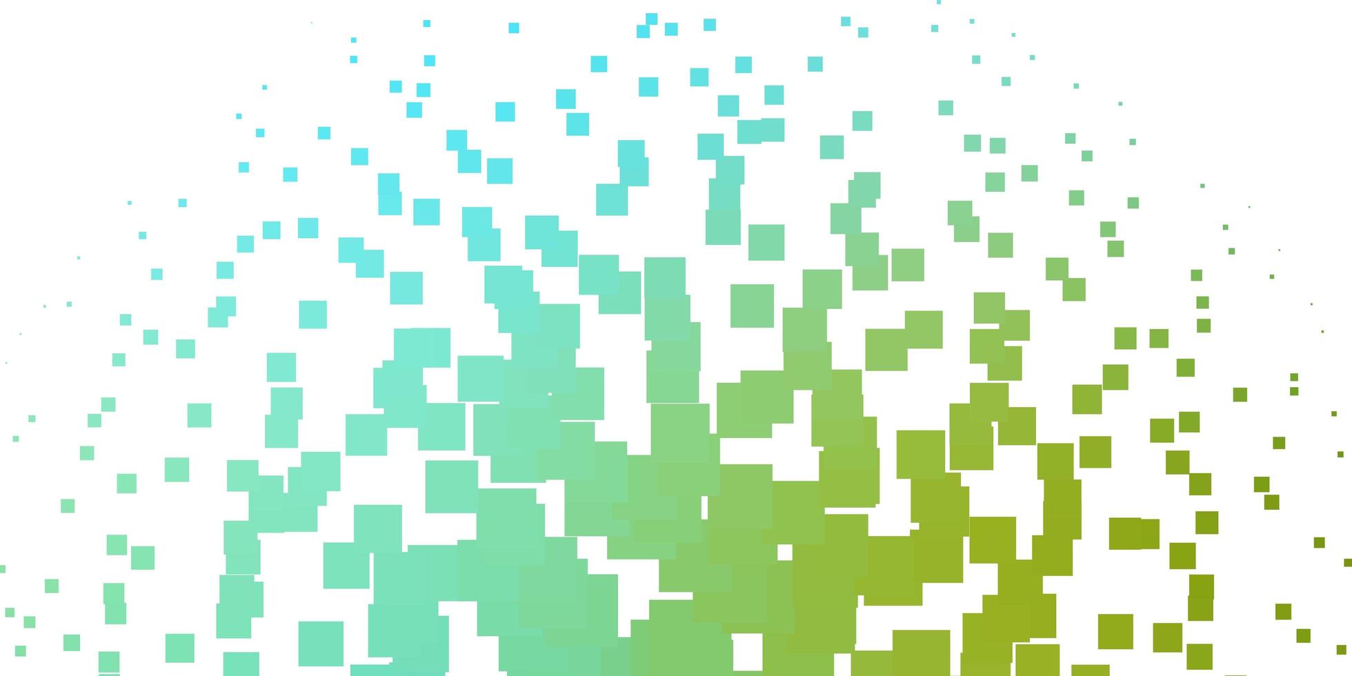 Light Blue, Green vector pattern in square style.