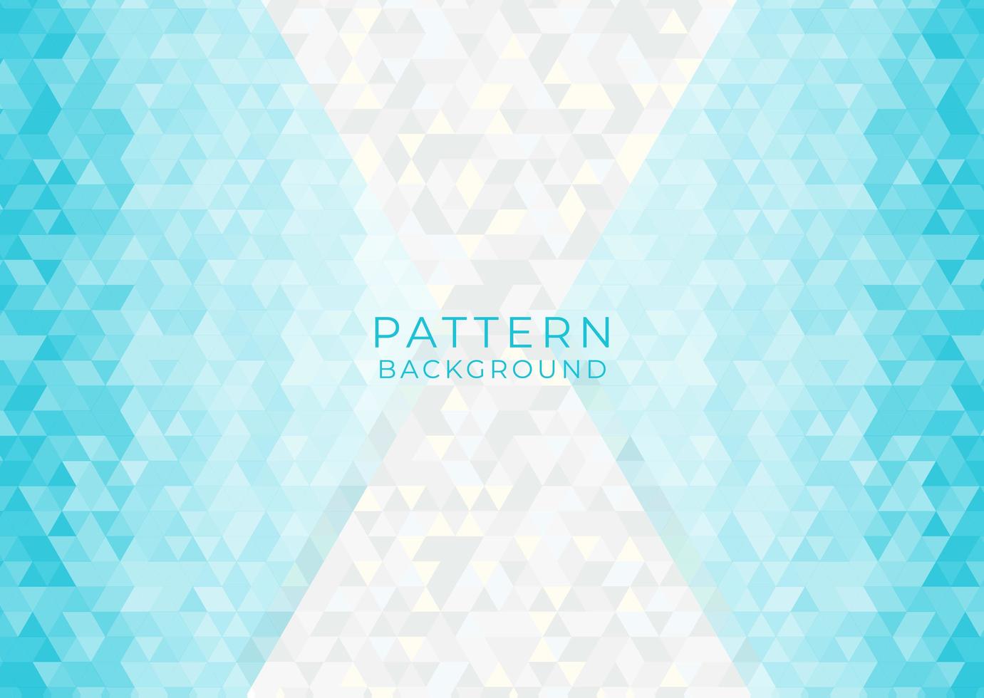 Pattern background geometric triangle shapes vector