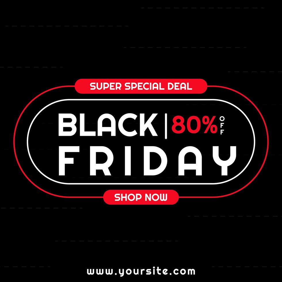 Sale banner black friday design rounded line design vector