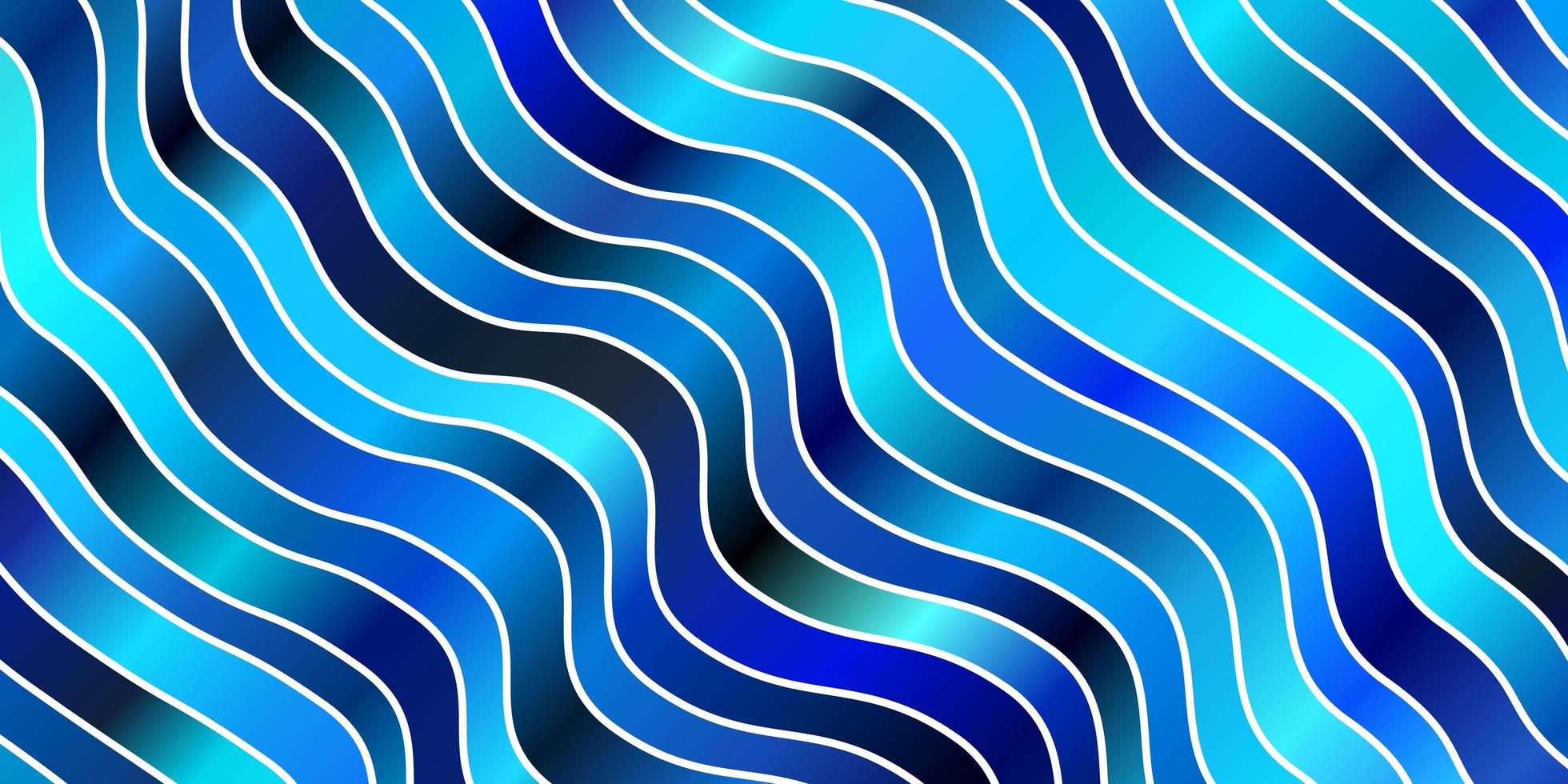 Light BLUE vector background with lines.