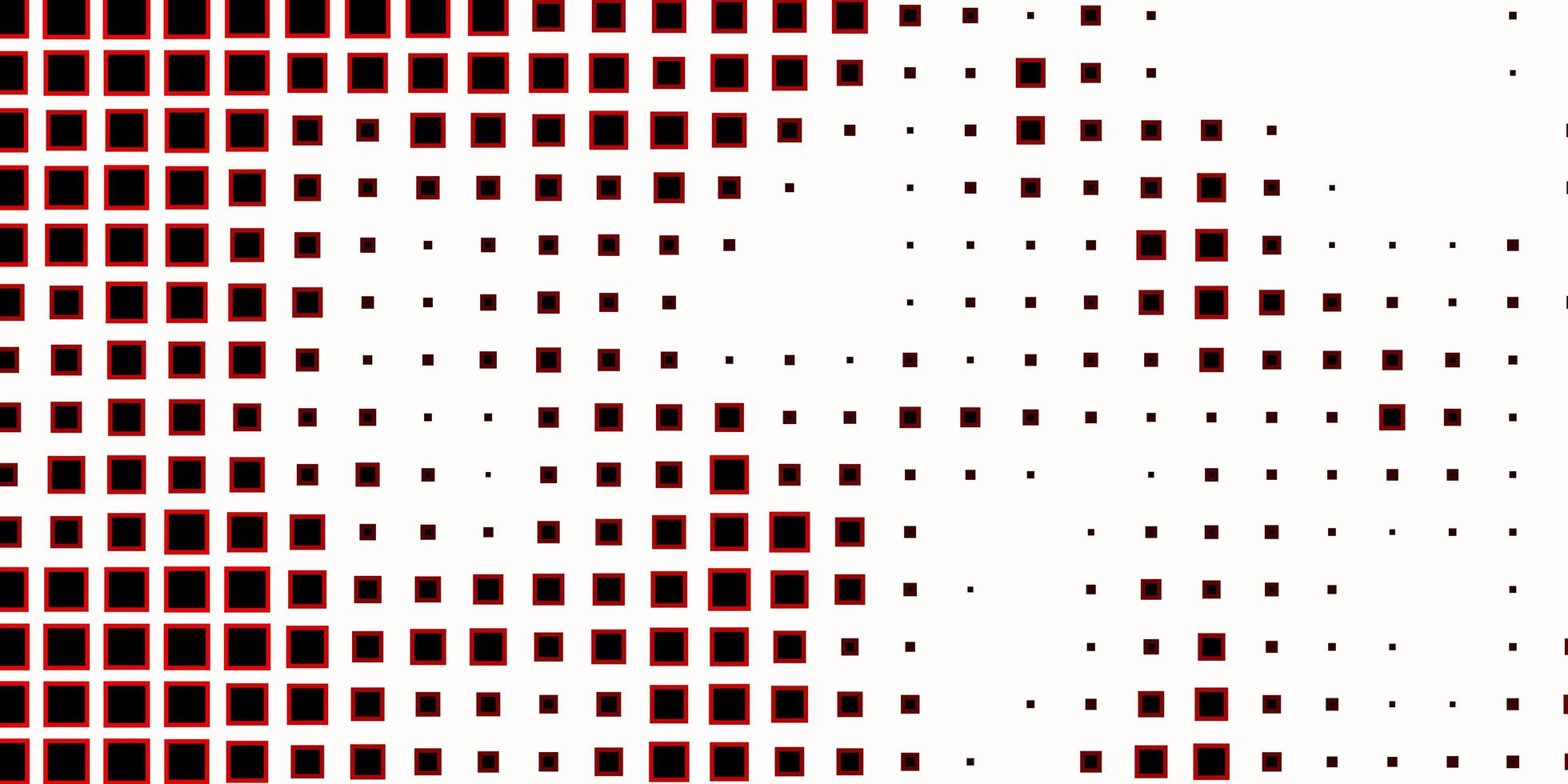 Dark Orange vector background with rectangles.