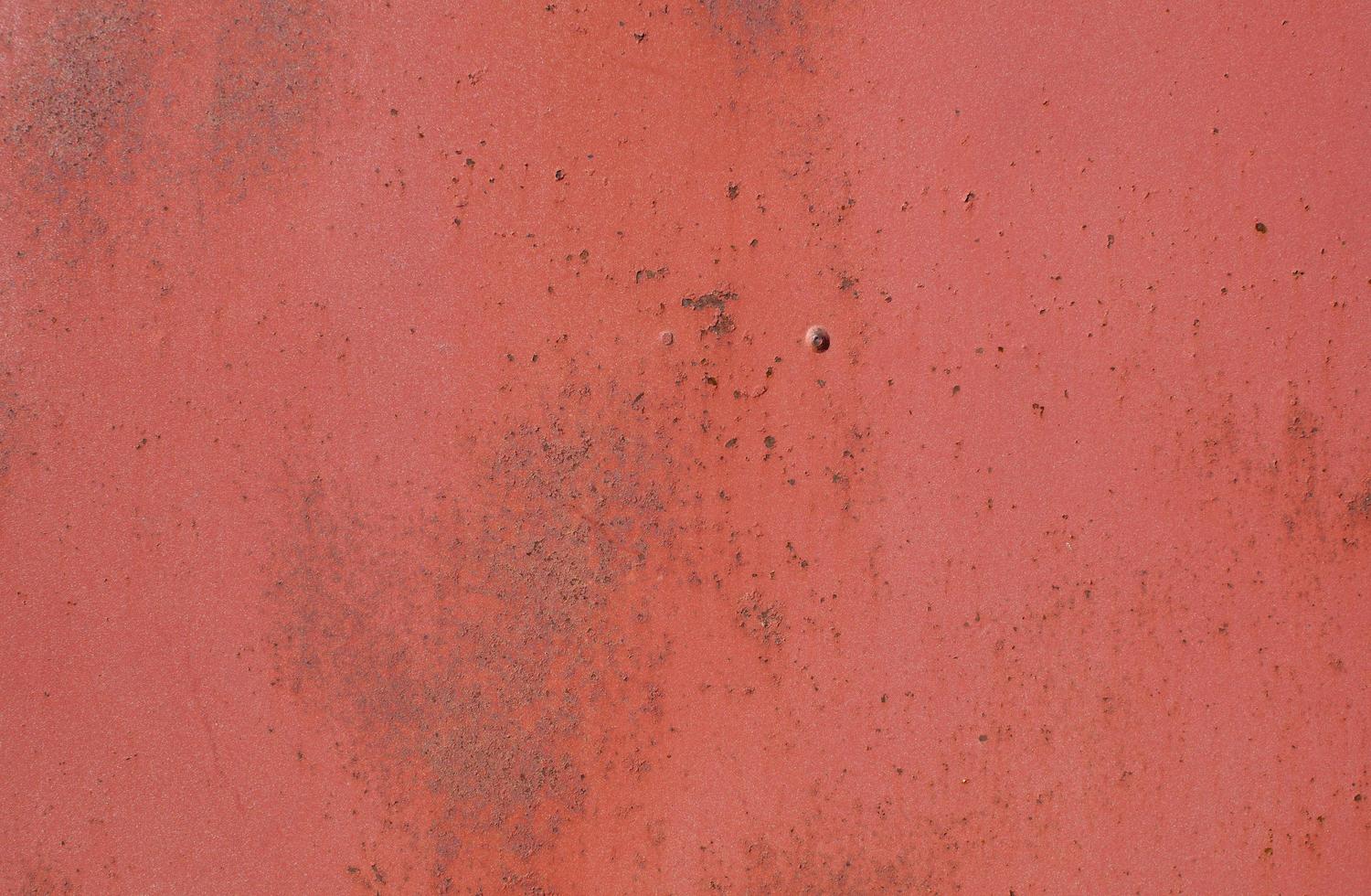 textura de pared minimalista de acero óxido rojo foto
