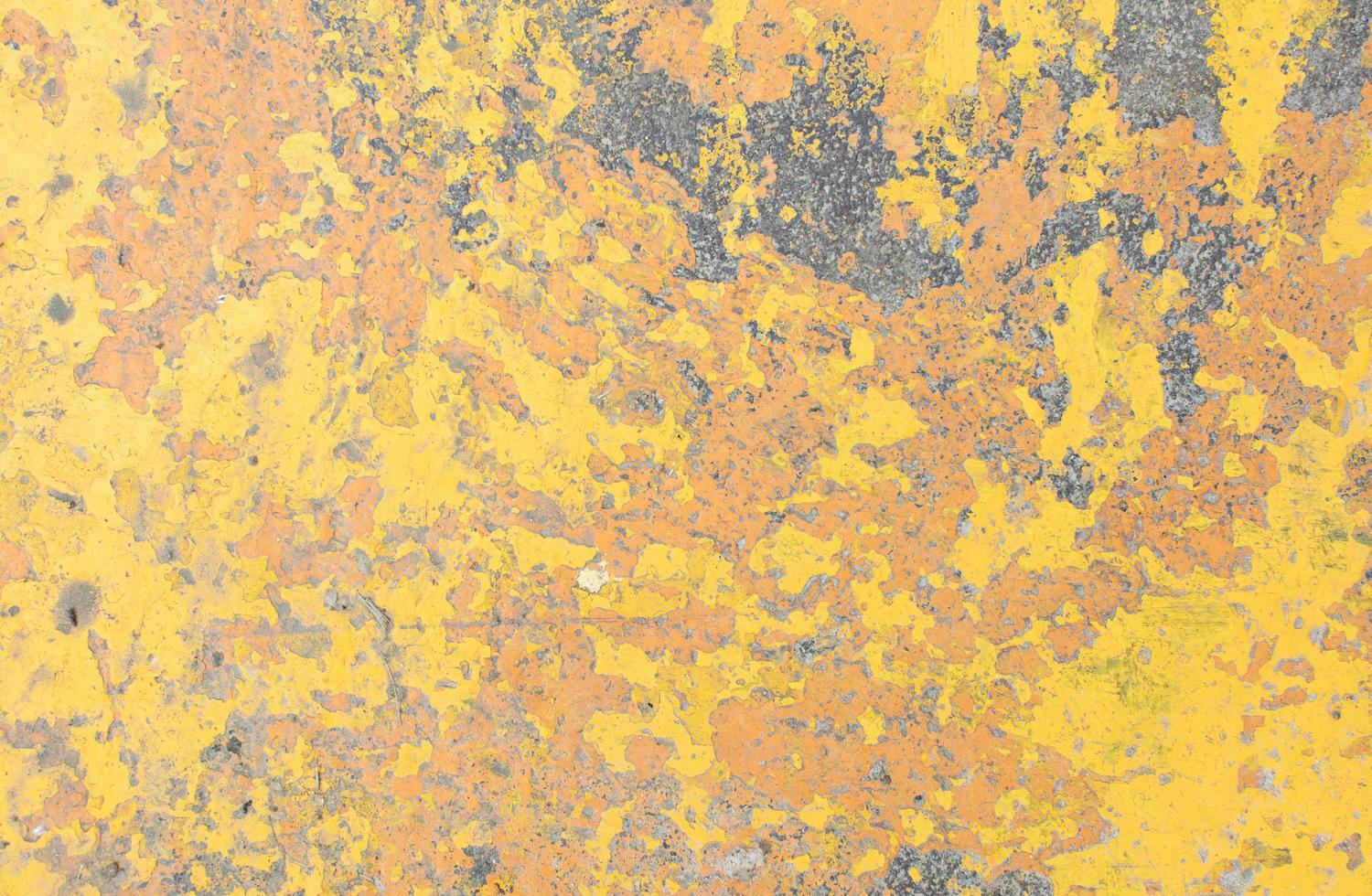 Yellow grunge wall texture photo