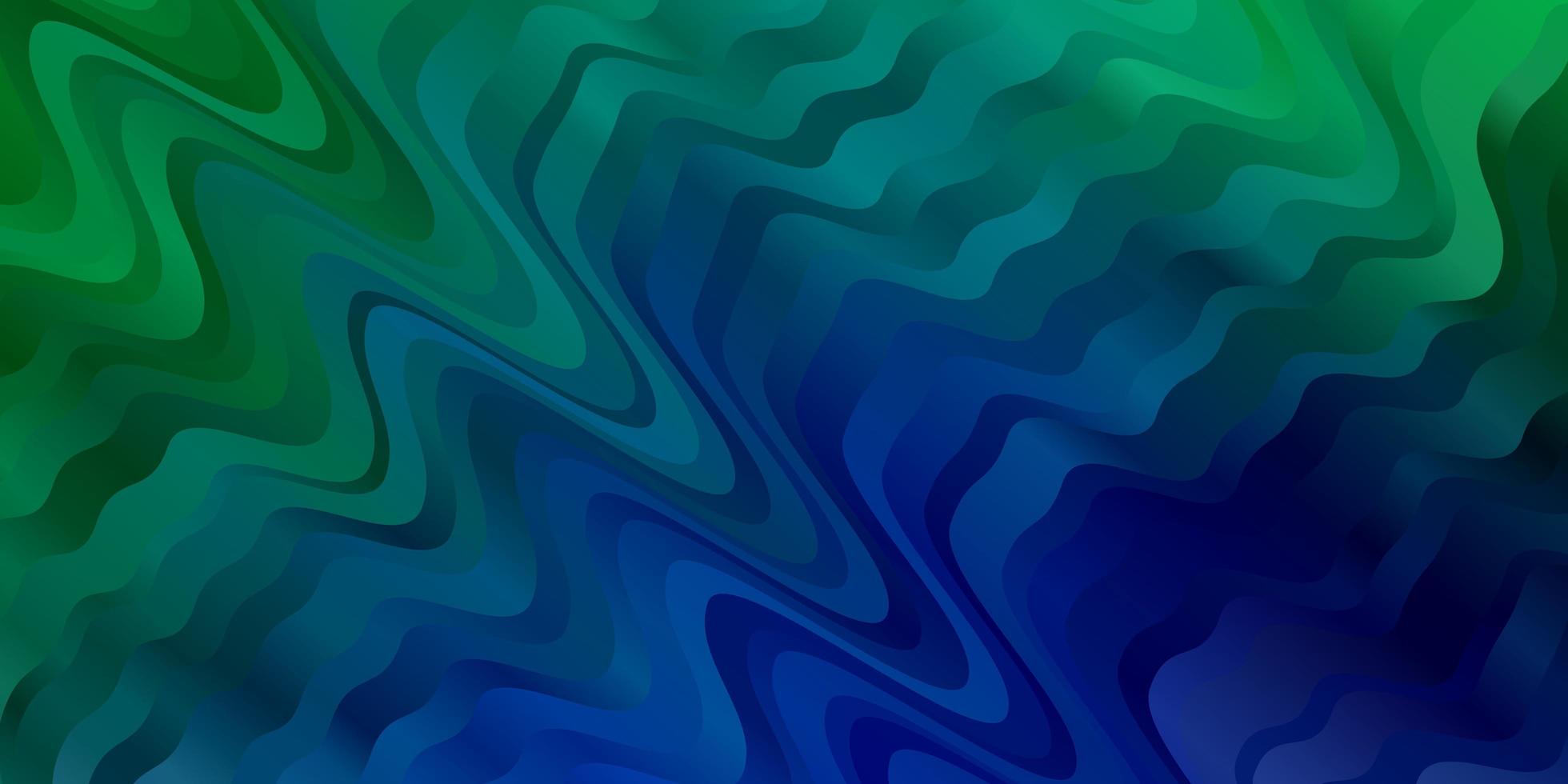 Light Blue, Green vector template with lines.