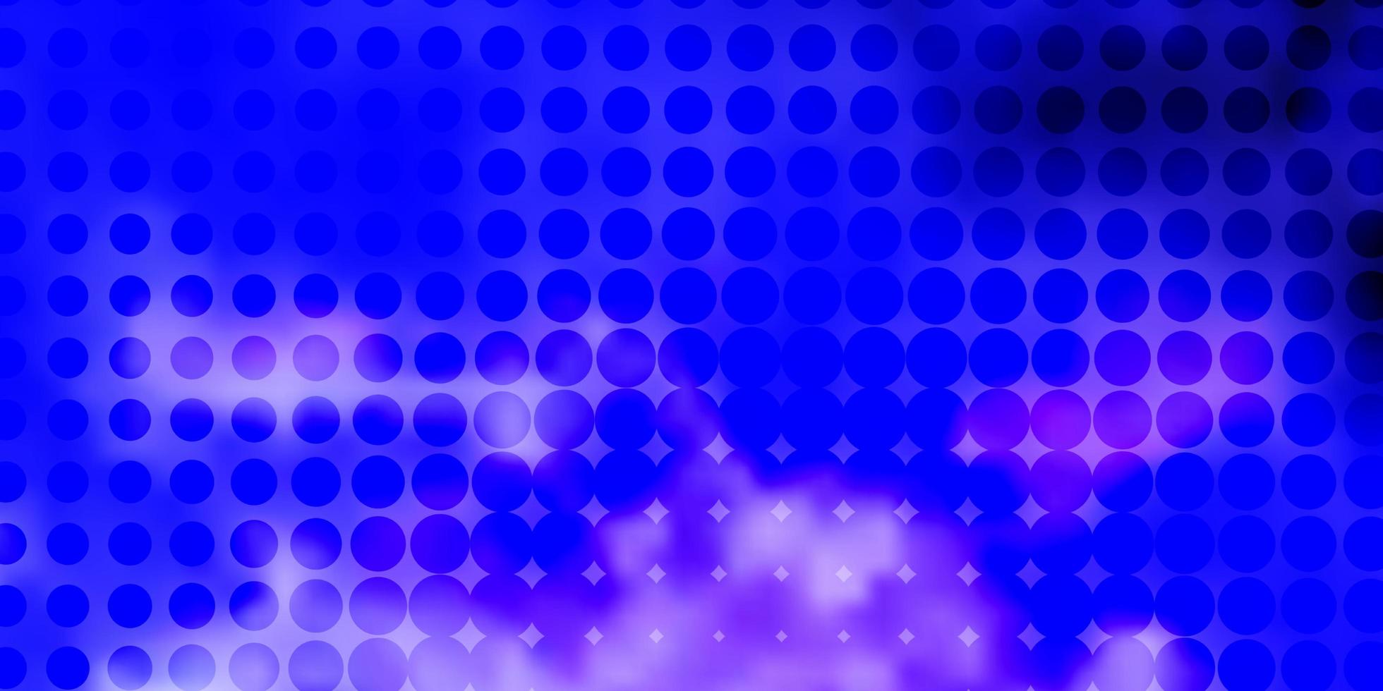 Light Purple vector template with circles.