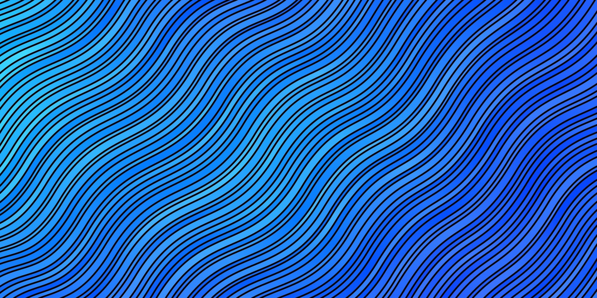 Light BLUE vector pattern with wry lines.