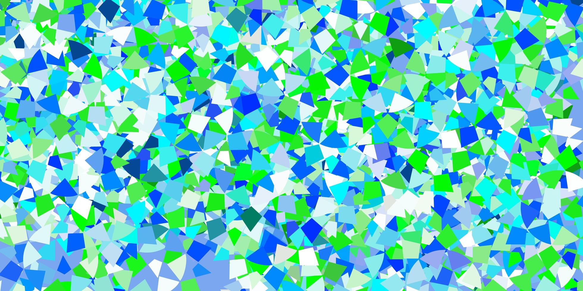 Light blue vector texture with triangular style.
