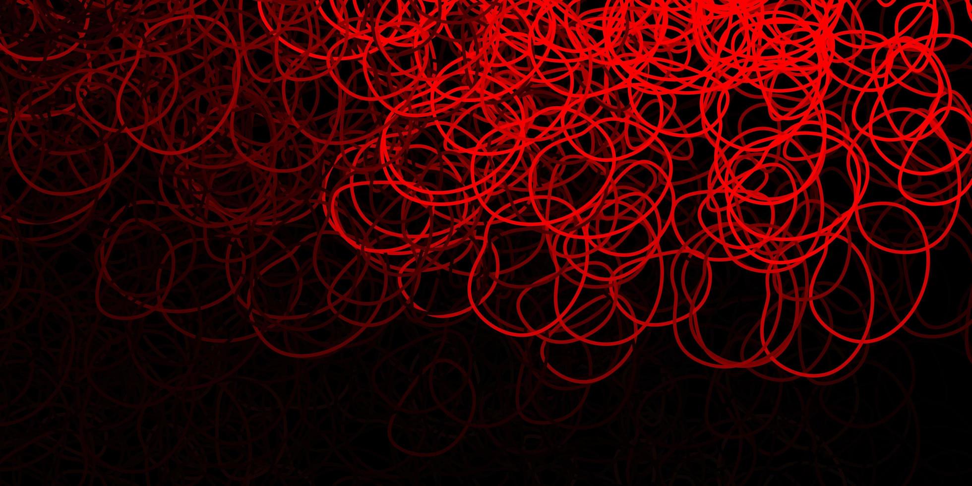 Fondo de vector rojo oscuro con formas aleatorias.