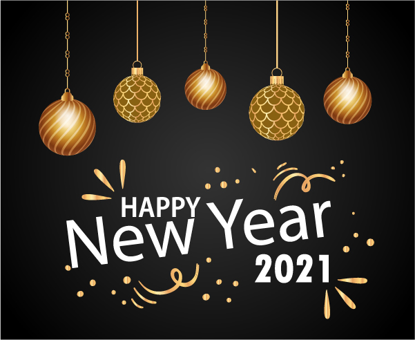 Happy New Year 2021 Vector Art, Icons, and Graphics for ...