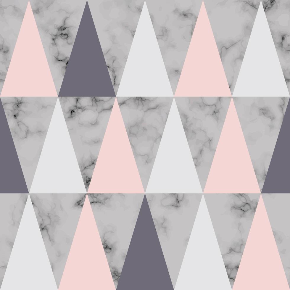 Vector marble texture design with triangles luxurious background