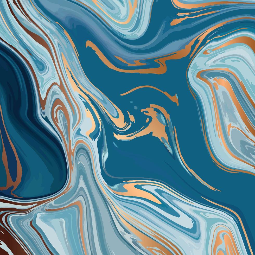 Textura de mármol líquido con fondo de lujo abstracto vector