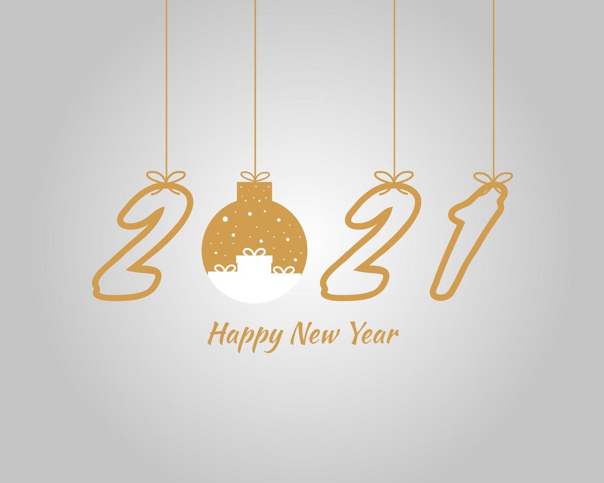 New Year Banner Template Vector