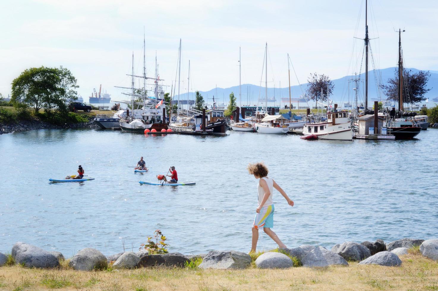 Heritage Harbour, Vancouver en el verano foto