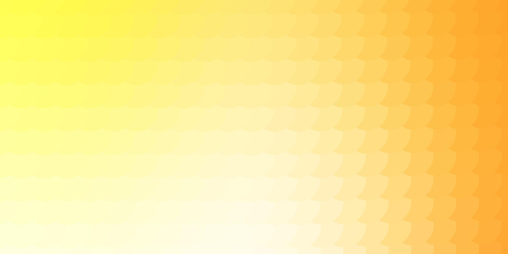 Light Orange vector template with circles.