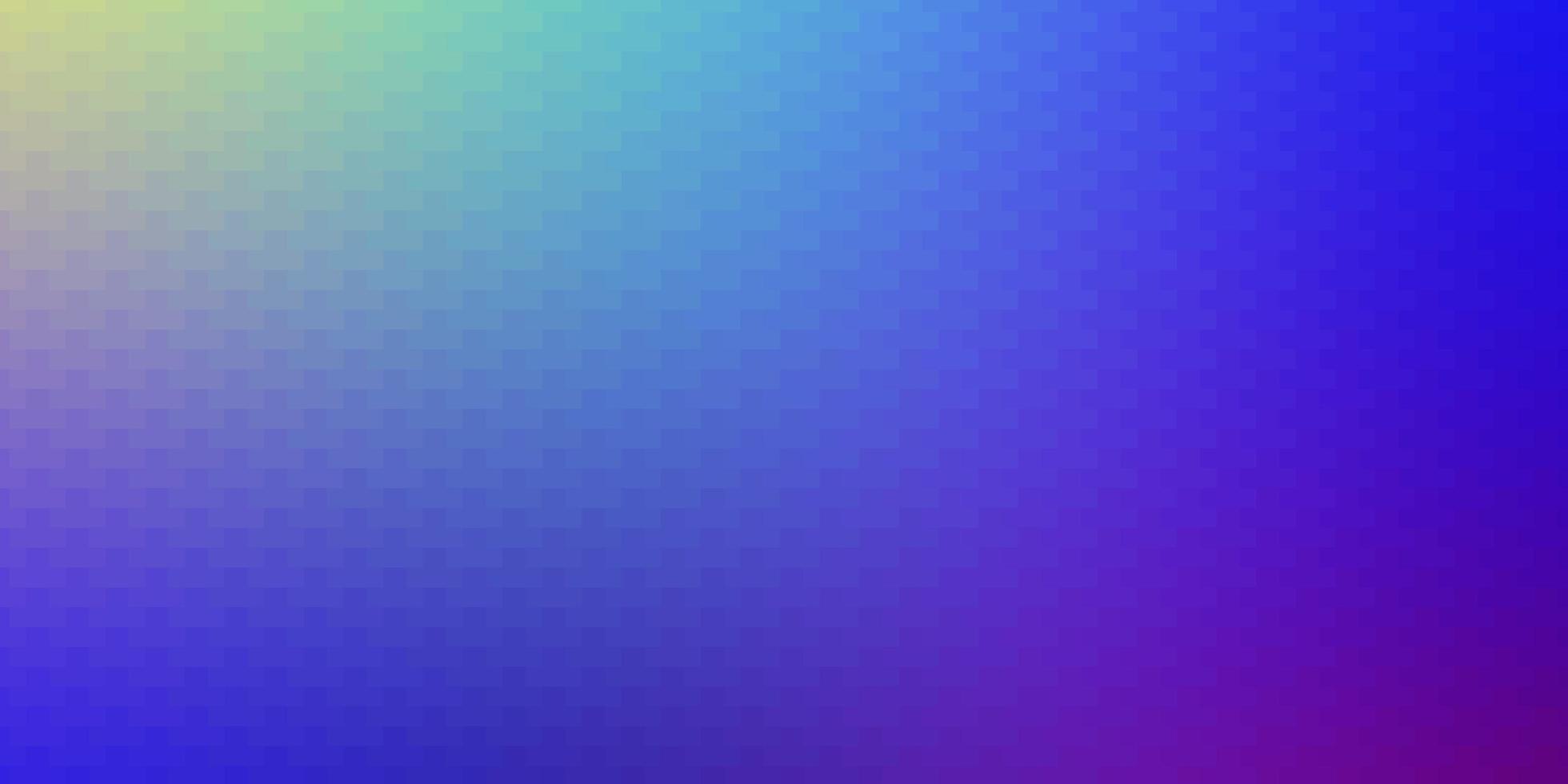 Light Multicolor vector backdrop with rectangles.