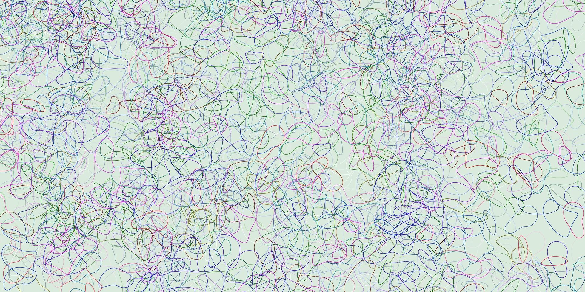 Light multicolor vector texture with memphis shapes.